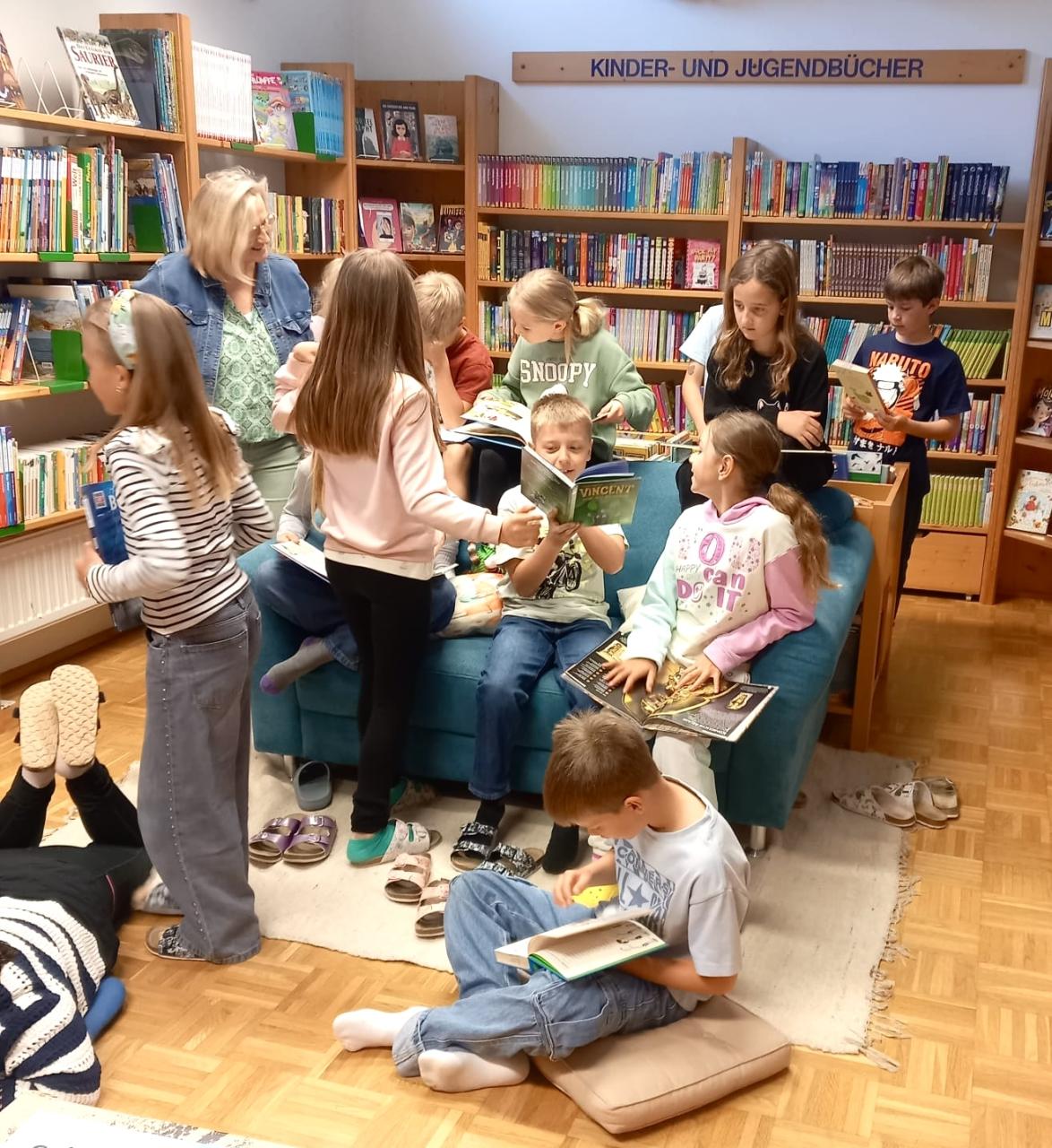 Klassenbesuch 3B