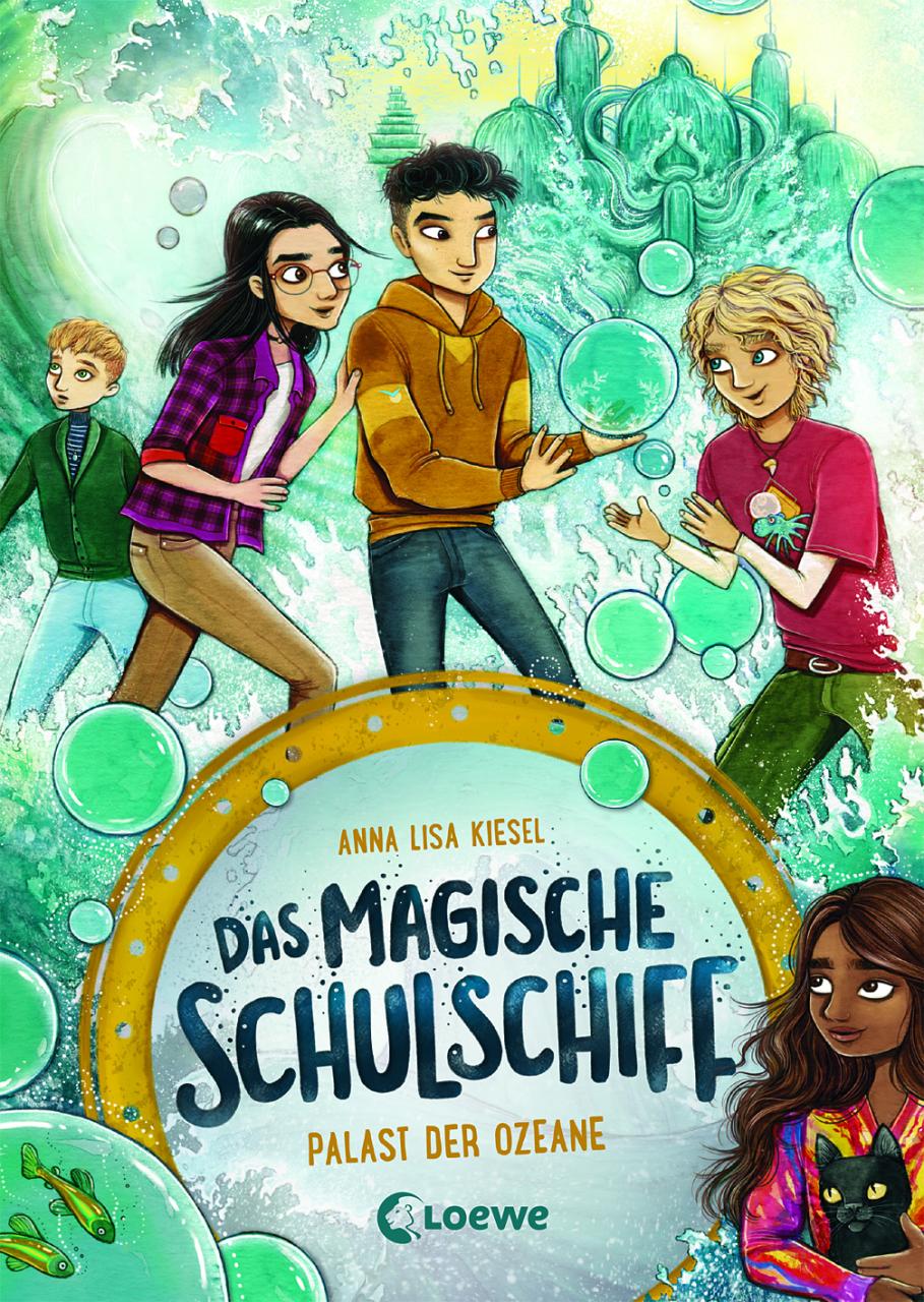 Das magische Schulschiff, Palast der Ozeane_Cover