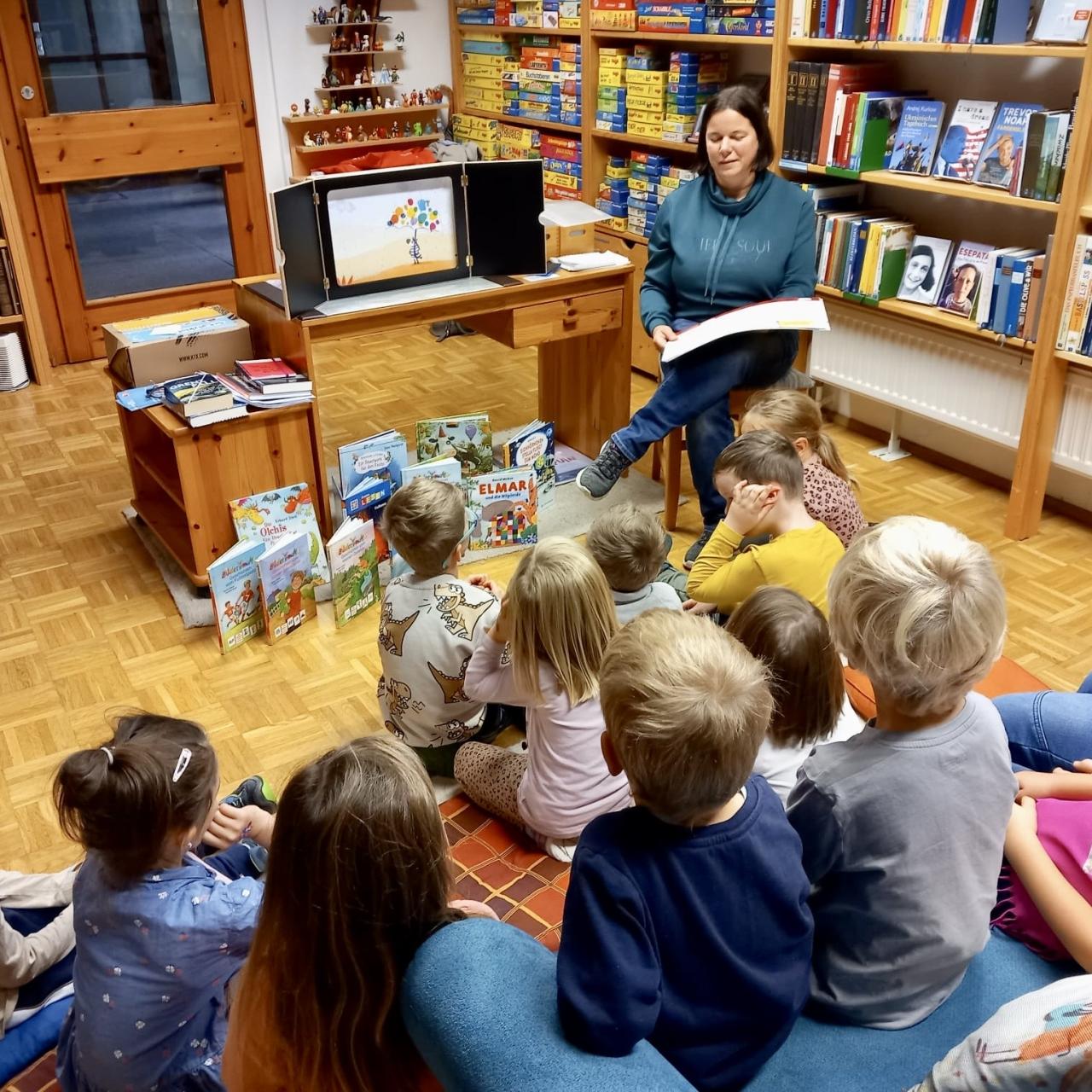 Besuch Schulanfänger Kindergarten Oktober 2023